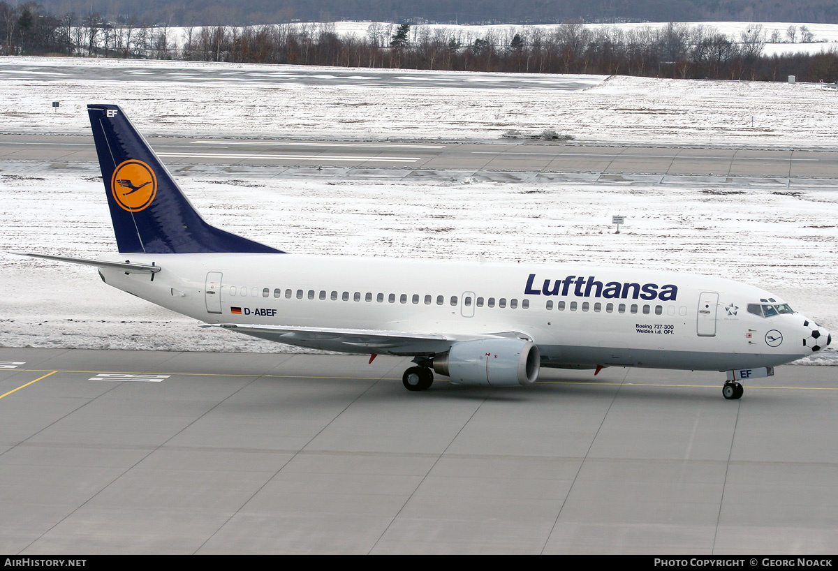 Aircraft Photo of D-ABEF | Boeing 737-330 | Lufthansa | AirHistory.net #290054