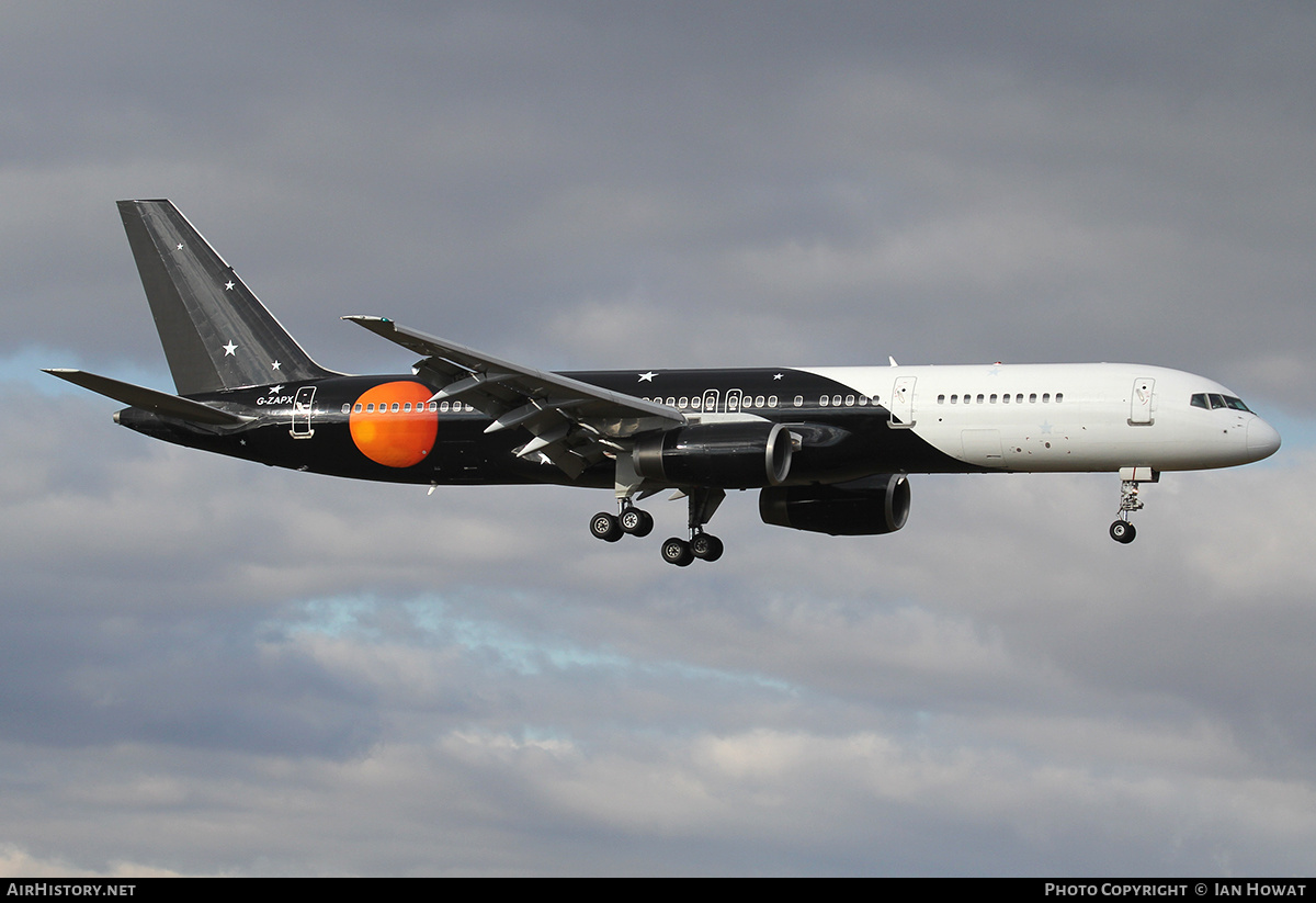 Aircraft Photo of G-ZAPX | Boeing 757-256 | Titan Airways | AirHistory.net #290079