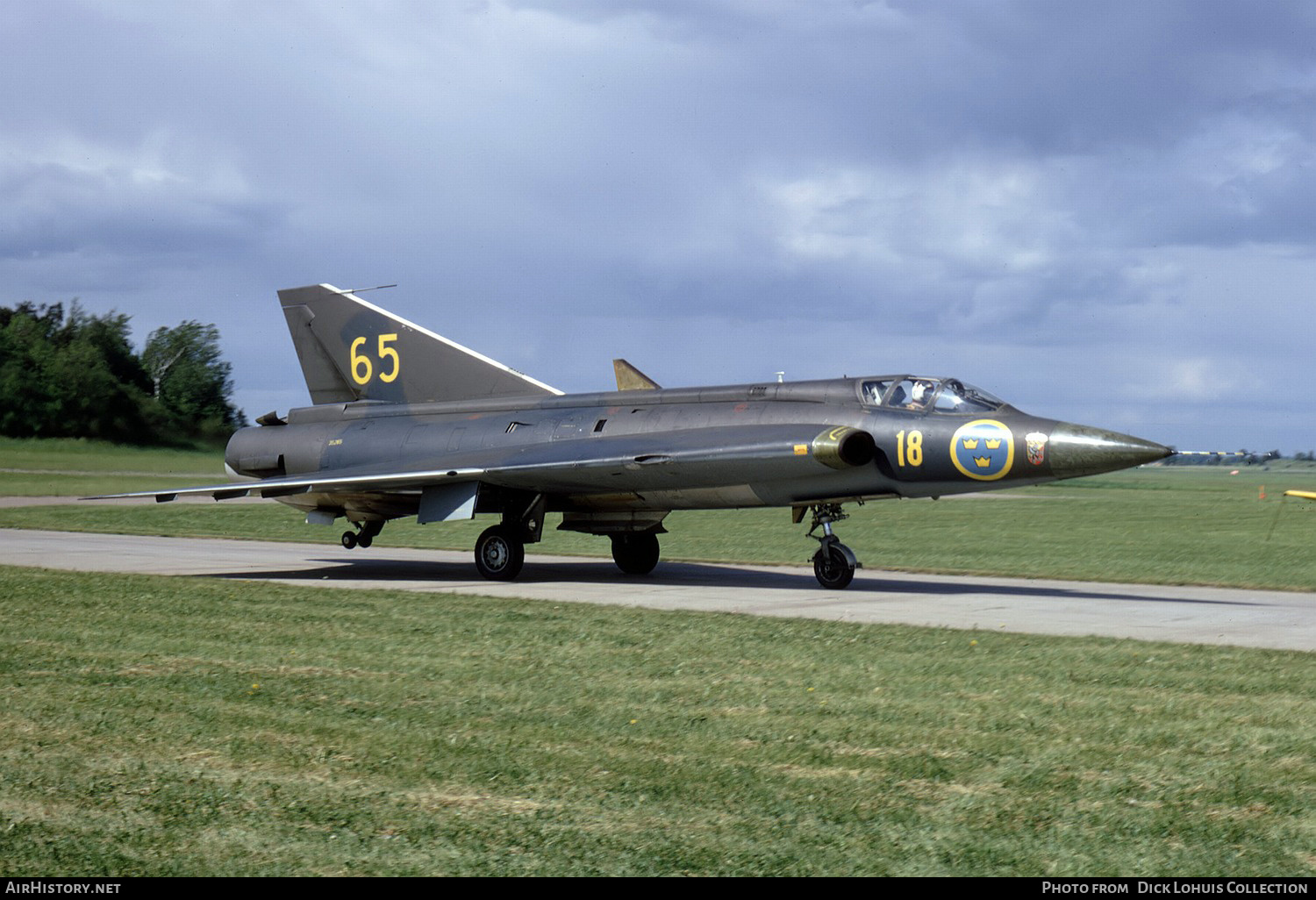 Aircraft Photo of 35265 | Saab J35B Draken | Sweden - Air Force | AirHistory.net #290091