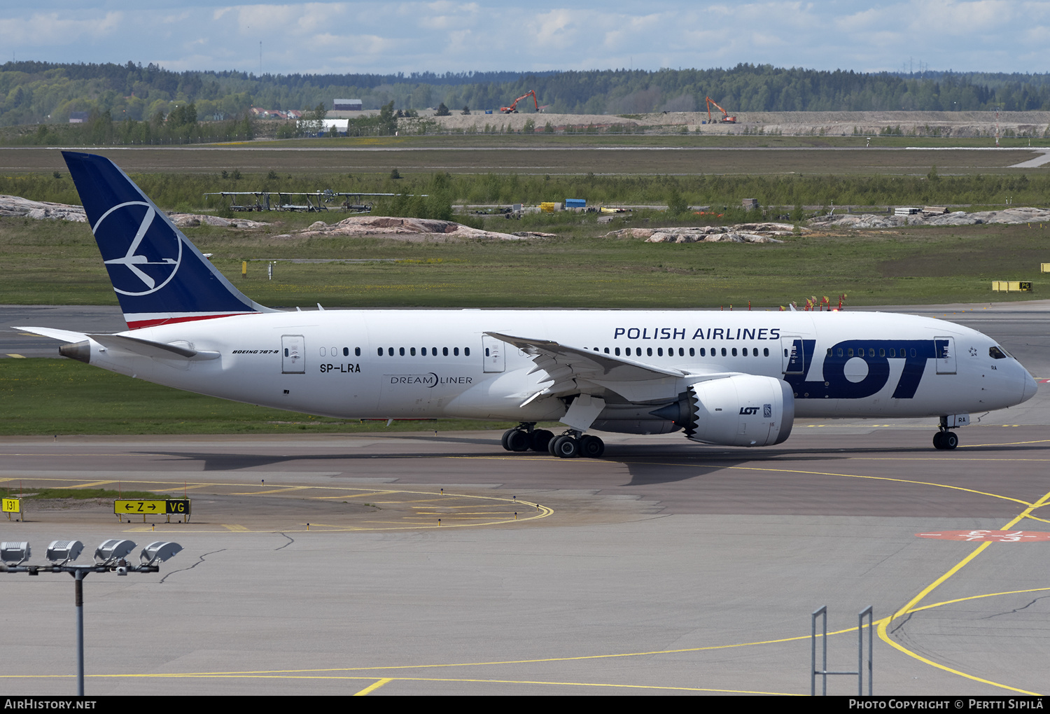 Aircraft Photo of SP-LRA | Boeing 787-8 Dreamliner | LOT Polish Airlines - Polskie Linie Lotnicze | AirHistory.net #290112