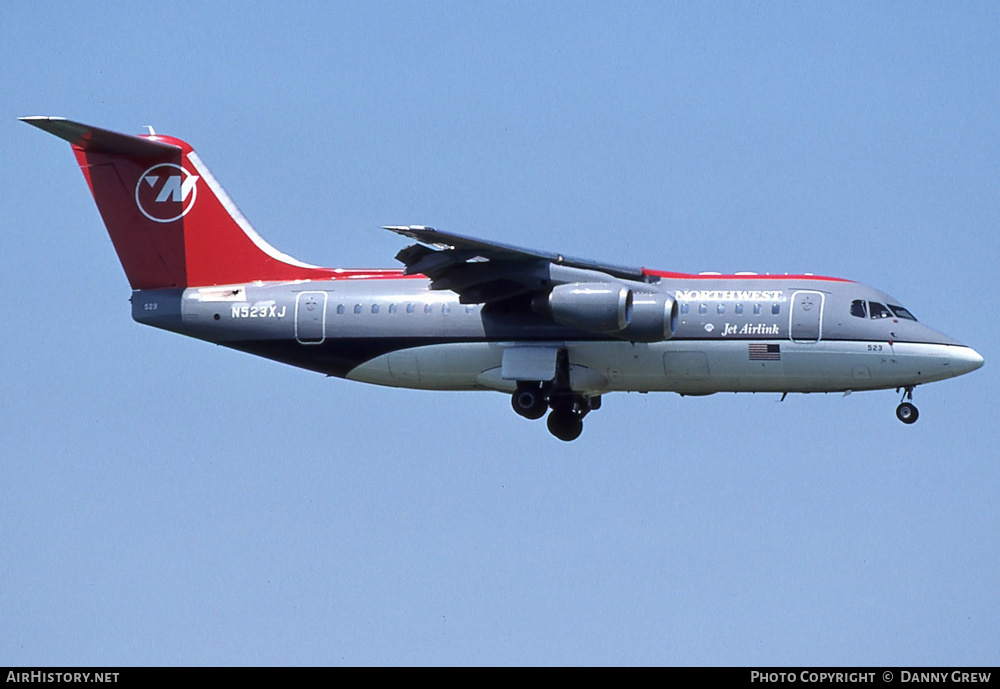 Aircraft Photo of N523XJ | British Aerospace Avro 146-RJ85 | Northwest Jet Airlink | AirHistory.net #290124