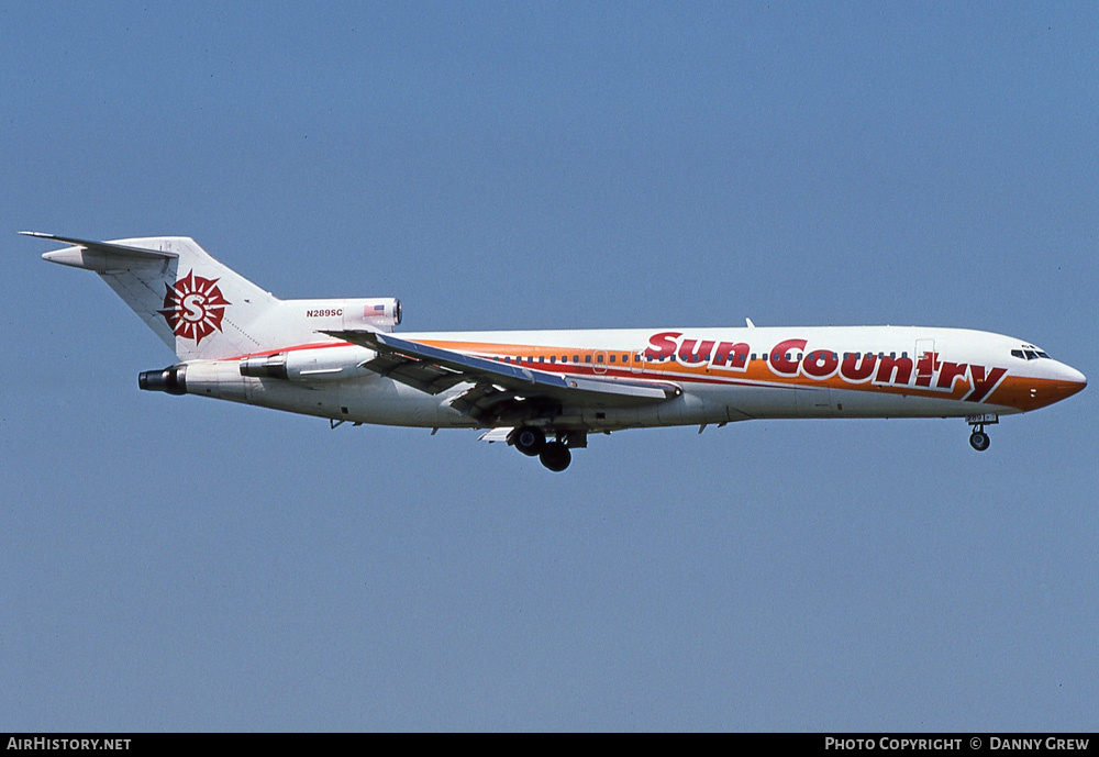 Aircraft Photo of N289SC | Boeing 727-259/Adv | Sun Country Airlines | AirHistory.net #290126