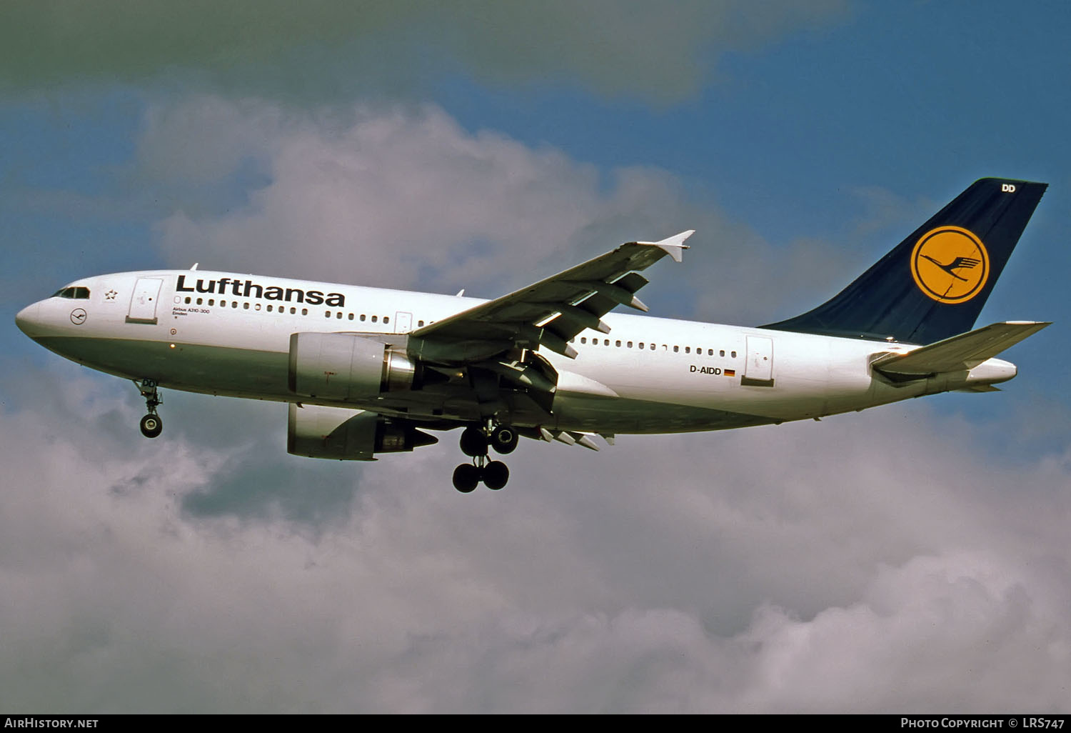 Aircraft Photo of D-AIDD | Airbus A310-304 | Lufthansa | AirHistory.net #290133
