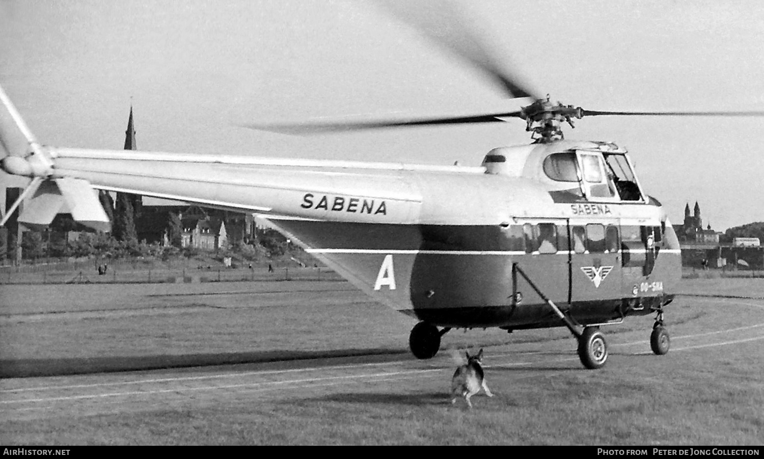 Aircraft Photo of OO-SHA | Sikorsky S-55 | Sabena | AirHistory.net #290141