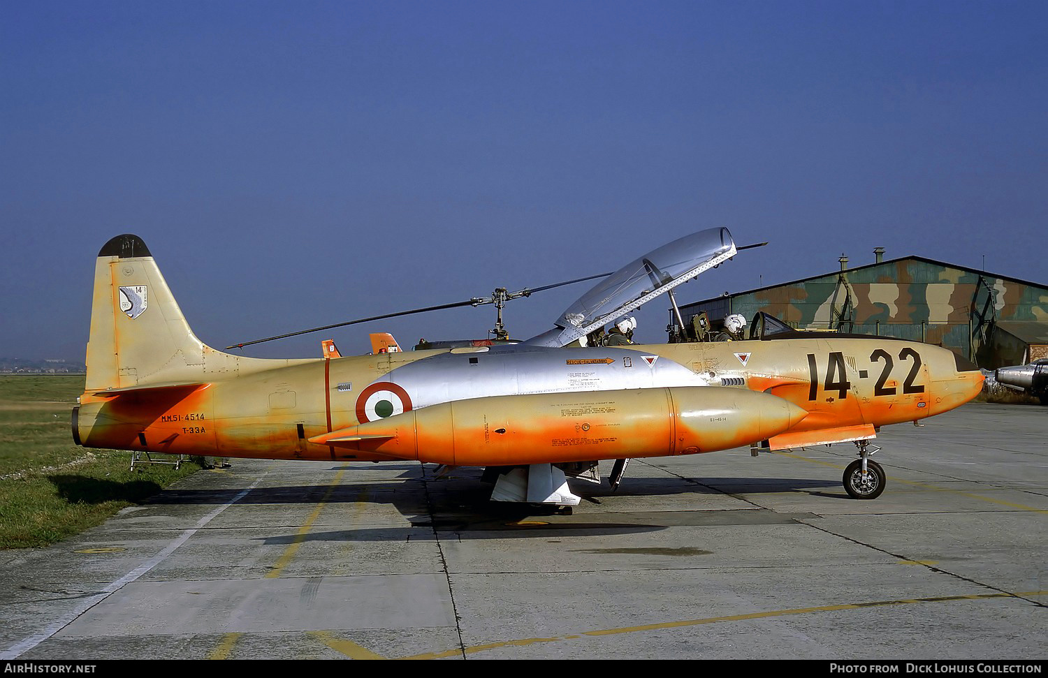 Aircraft Photo of MM51-4514 | Lockheed T-33A | Italy - Air Force | AirHistory.net #290142