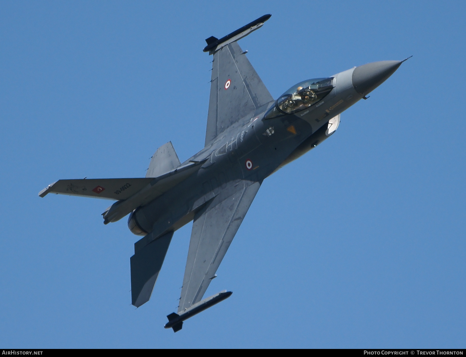 Aircraft Photo of 89-0022 | General Dynamics F-16CG Fighting Falcon | Turkey - Air Force | AirHistory.net #290143