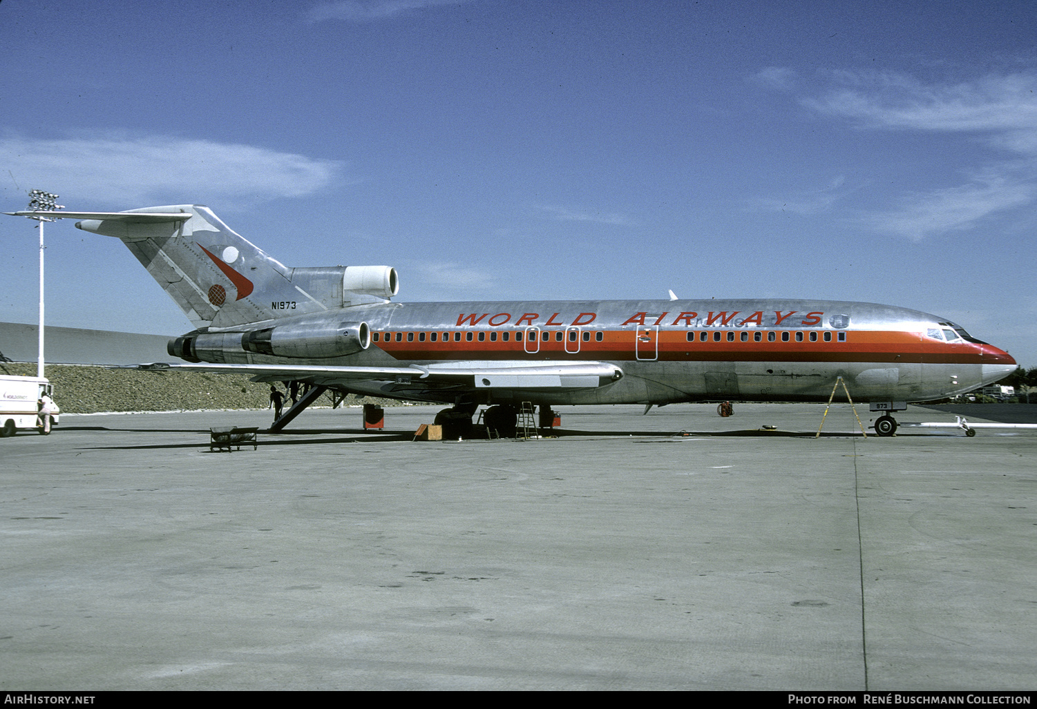 Aircraft Photo of N1973 | Boeing 727-23 | World Airways | AirHistory.net #290149