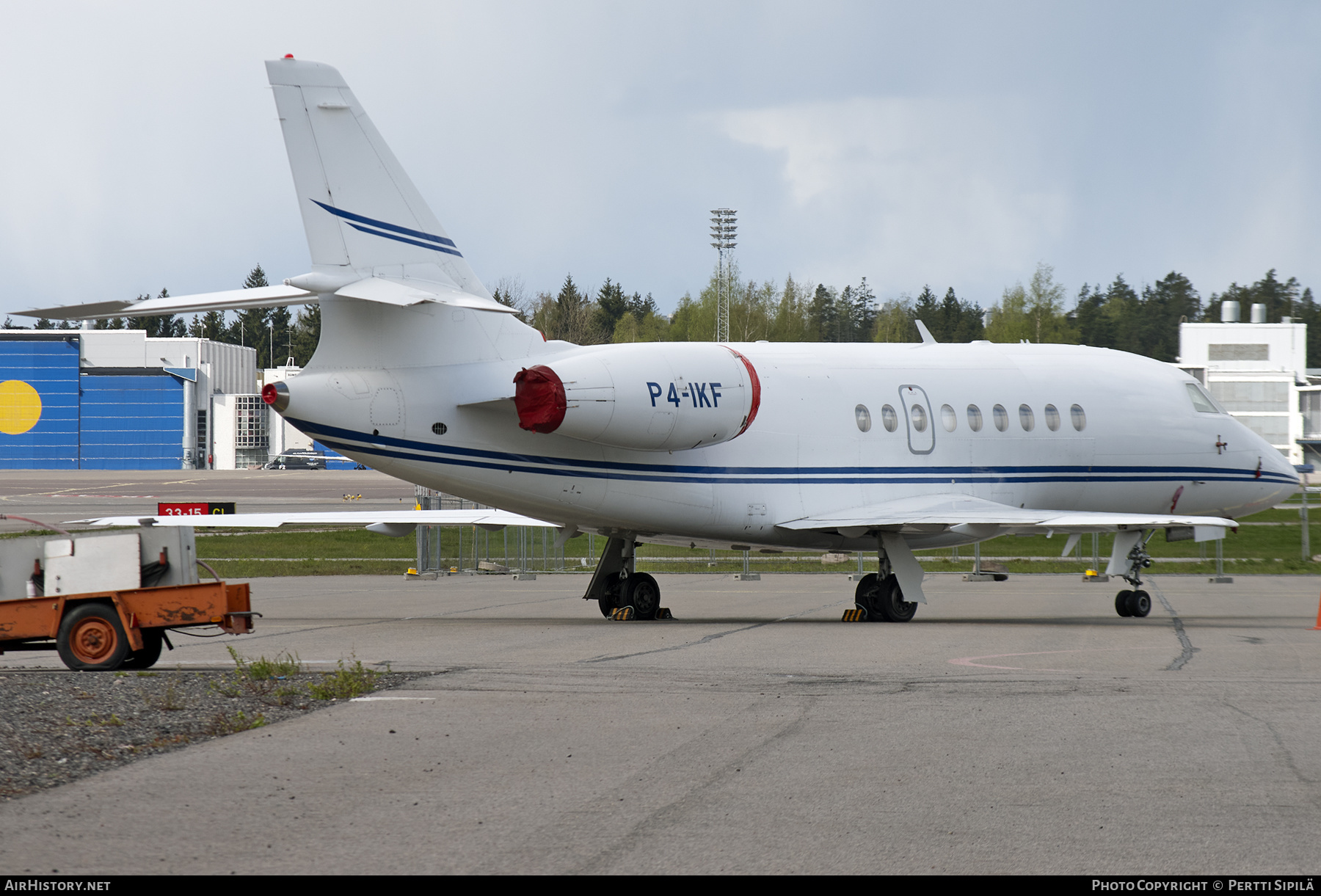 Aircraft Photo of P4-IKF | Dassault Falcon 2000 | AirHistory.net #290154