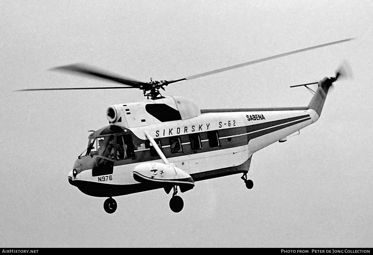 Aircraft Photo of N976 | Sikorsky S-62A | Sabena | AirHistory.net #290163