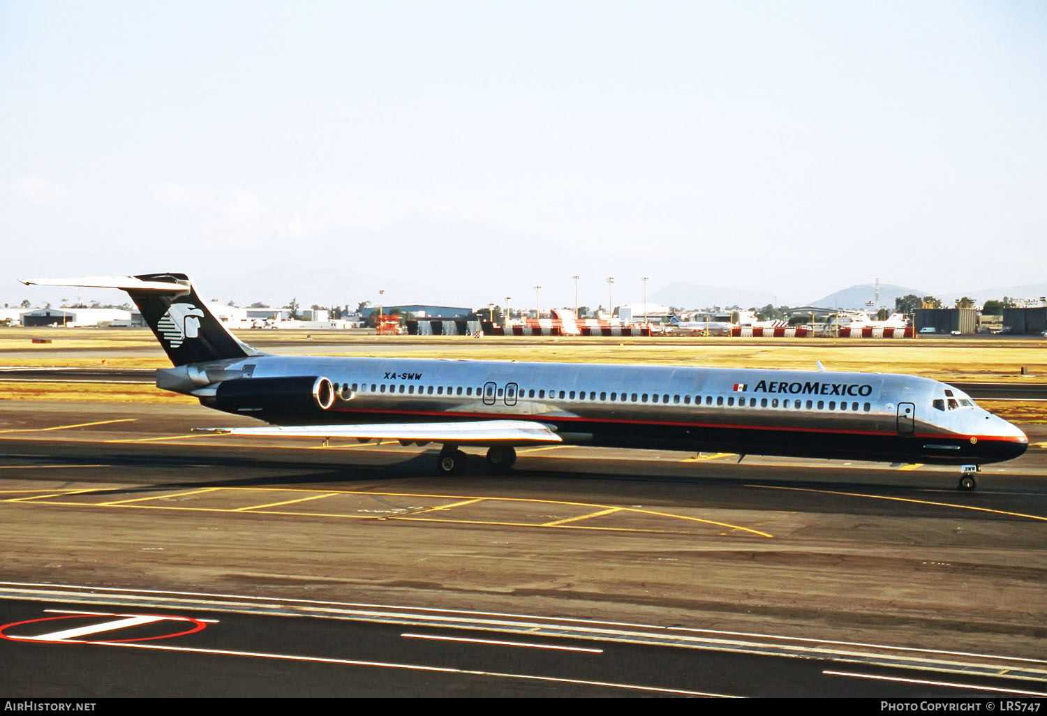 Aircraft Photo of XA-SWW | McDonnell Douglas MD-83 (DC-9-83) | AeroMéxico | AirHistory.net #290214