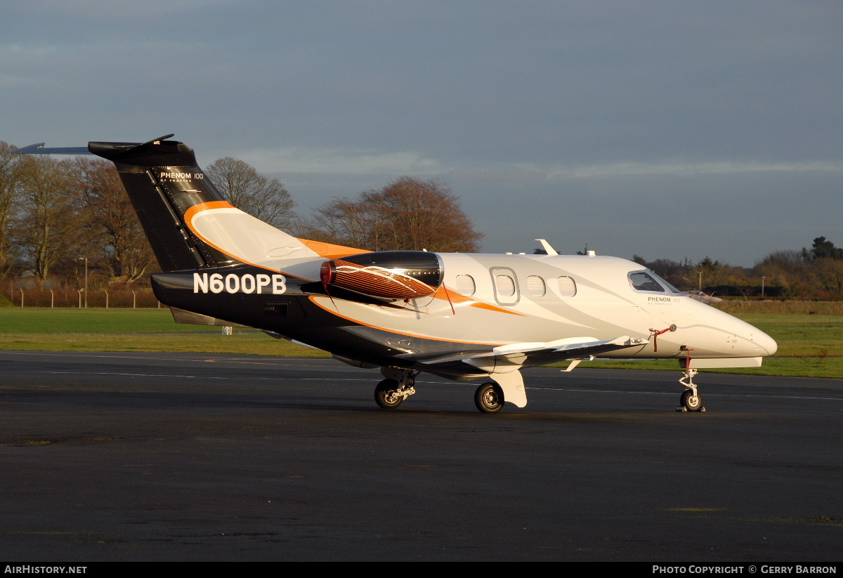 Aircraft Photo of N600PB | Embraer EMB-500 Phenom 100 | AirHistory.net #290218