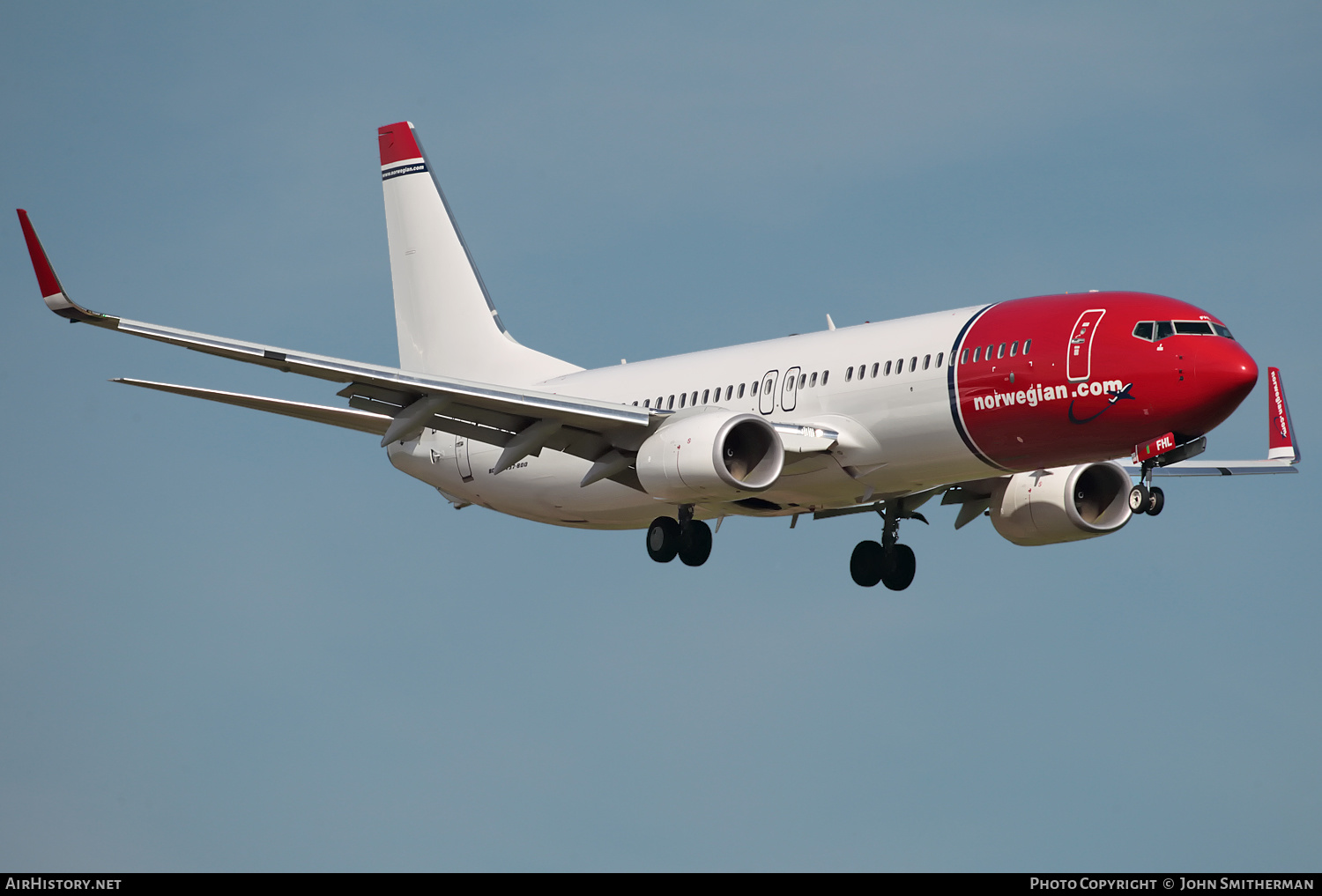 Aircraft Photo of EI-FHL | Boeing 737-8JP | Norwegian | AirHistory.net #290227