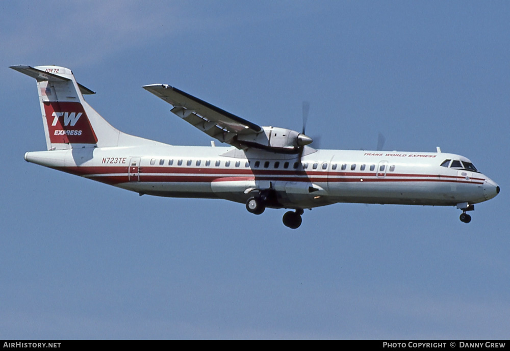 Aircraft Photo of N723TE | ATR ATR-72-202 | TW Express - Trans World Express | AirHistory.net #290235