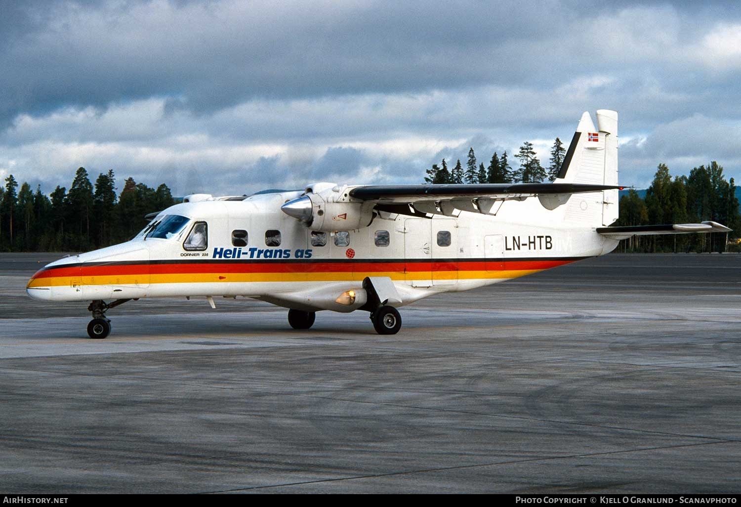 Aircraft Photo of LN-HTB | Dornier 228-100 | Helitrans | AirHistory.net #290255