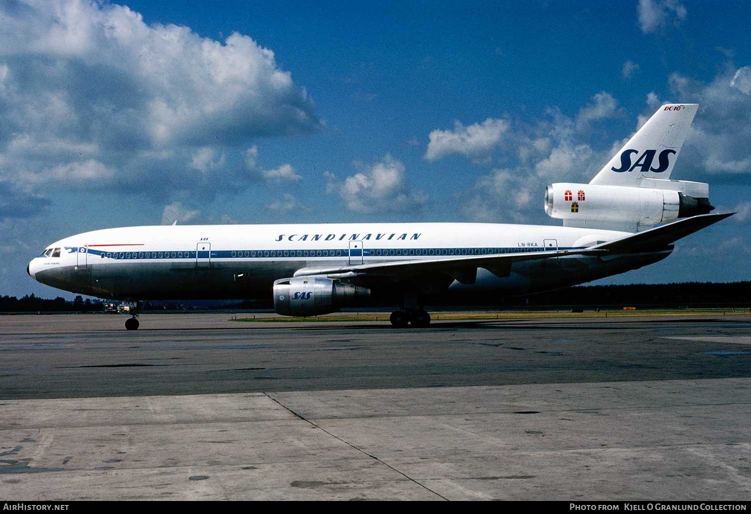 Aircraft Photo of LN-RKA | McDonnell Douglas DC-10-30 | Scandinavian Airlines - SAS | AirHistory.net #290271
