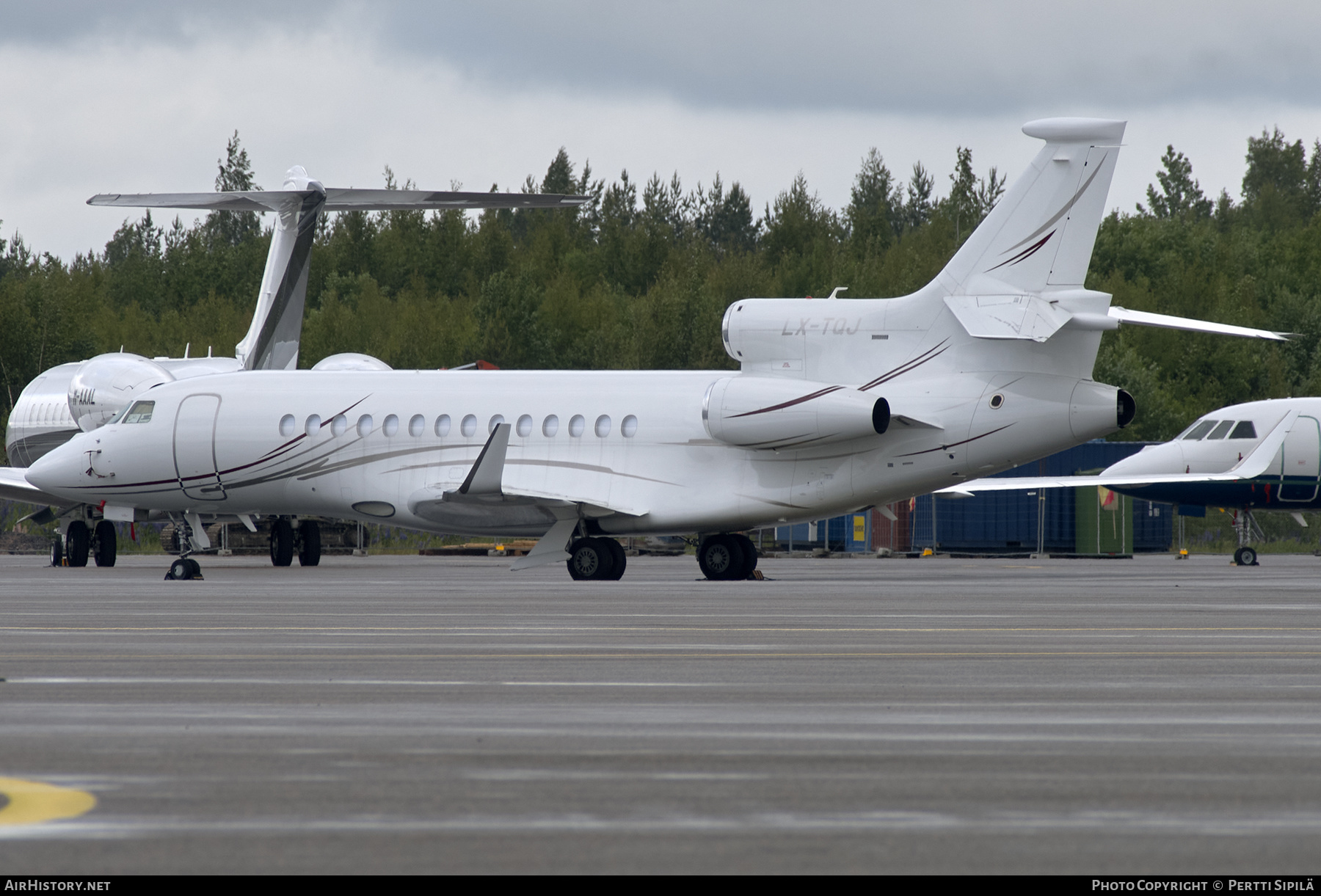 Aircraft Photo of LX-TQJ | Dassault Falcon 7X | AirHistory.net #290272