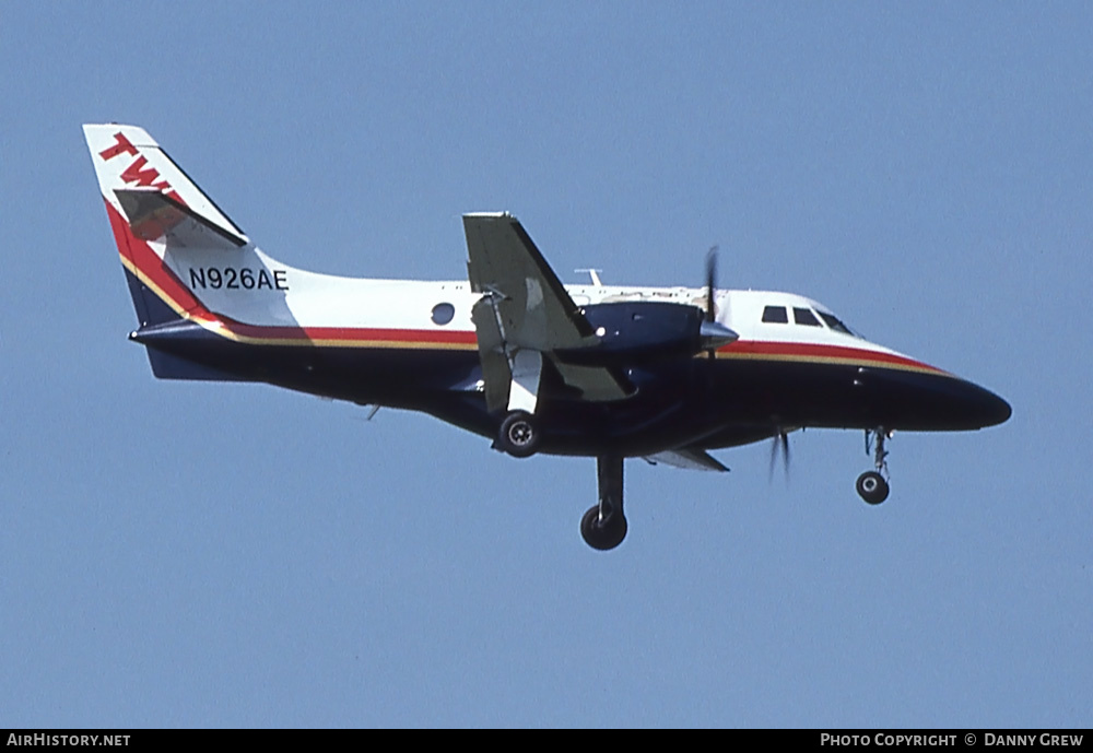 Aircraft Photo of N926AE | British Aerospace BAe-3212 Jetstream Super 31 | TW Express - Trans World Express | AirHistory.net #290283