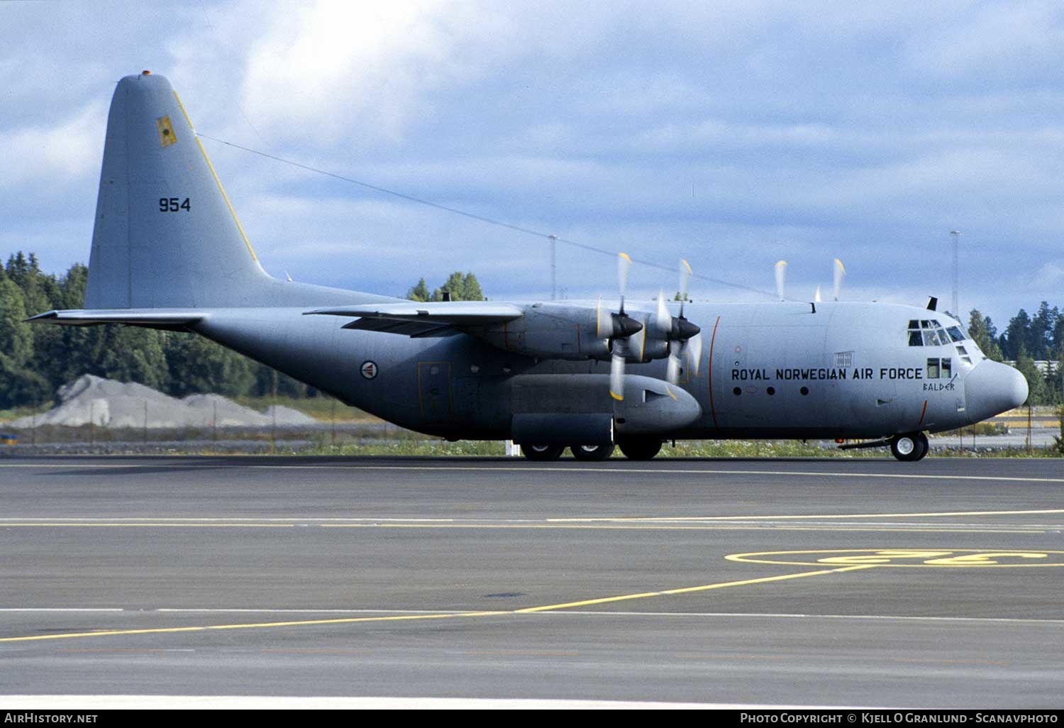 Aircraft Photo of 954 | Lockheed C-130H Hercules | Norway - Air Force | AirHistory.net #290290