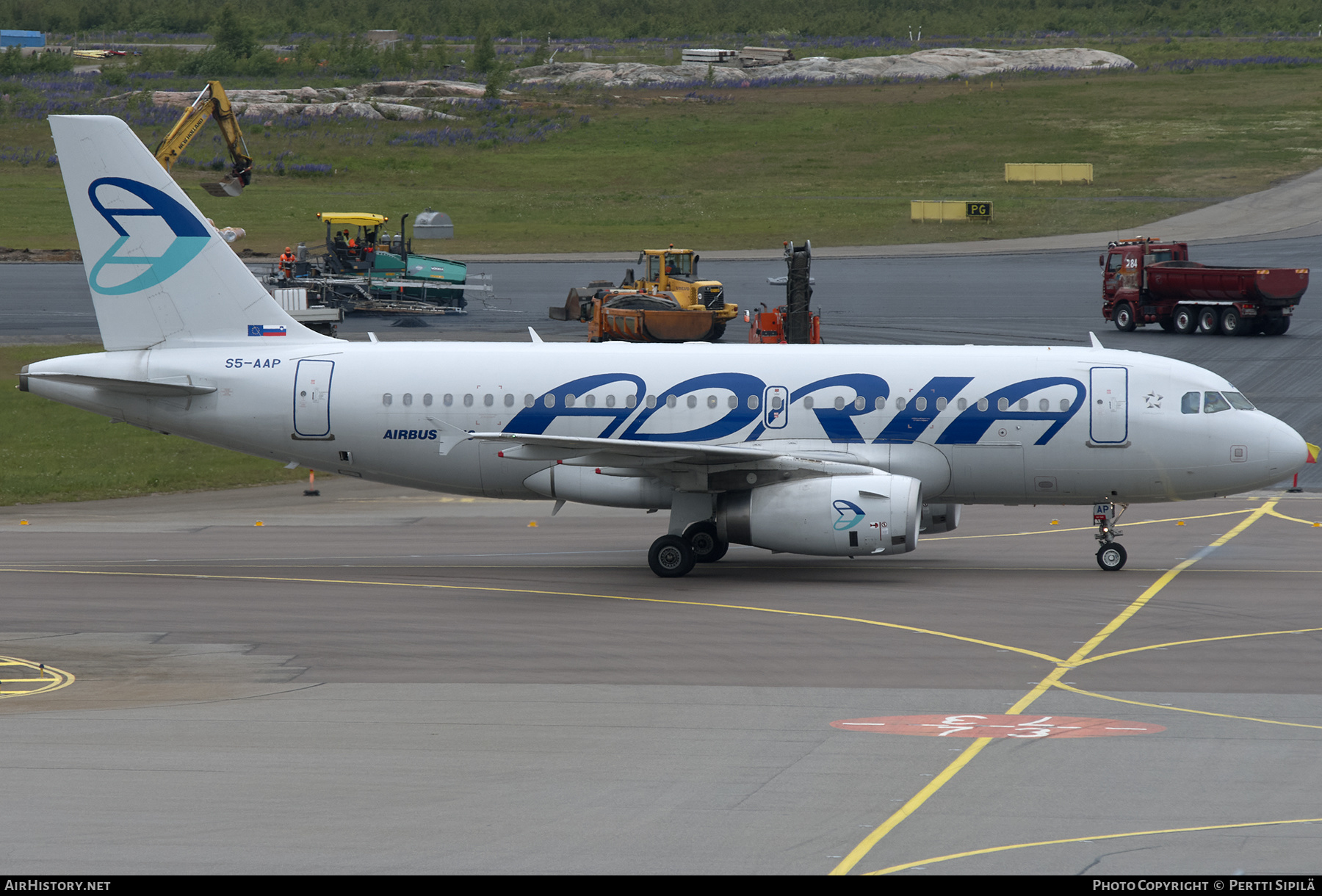 Aircraft Photo of S5-AAP | Airbus A319-132 | Adria Airways | AirHistory.net #290311