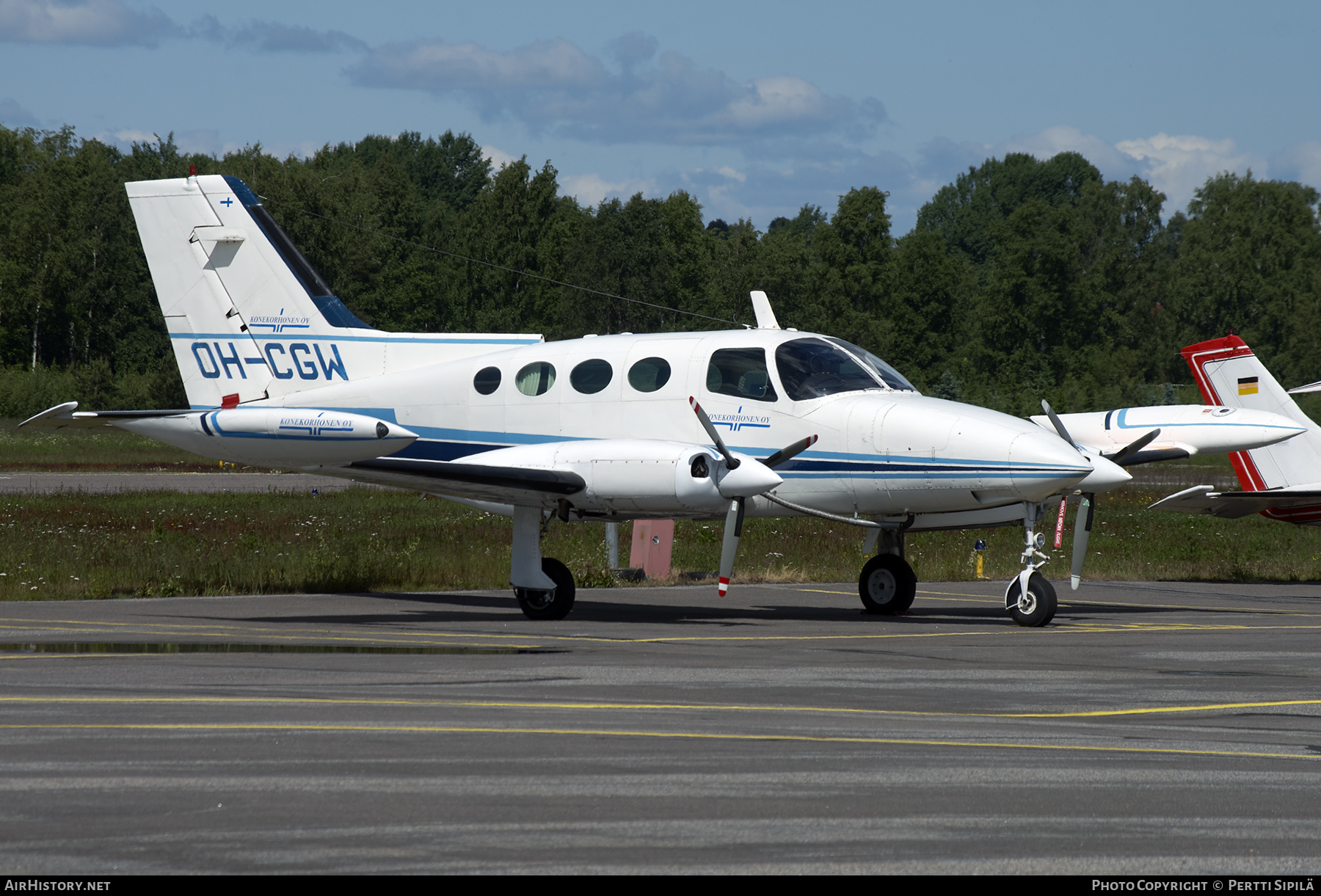 Aircraft Photo of OH-CGW | Cessna 401B | Konekorhonen Oy | AirHistory.net #290312