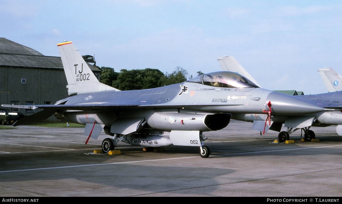 Aircraft Photo of 82-1002 / AF82-002 | General Dynamics F-16A Fighting Falcon | USA - Air Force | AirHistory.net #290315