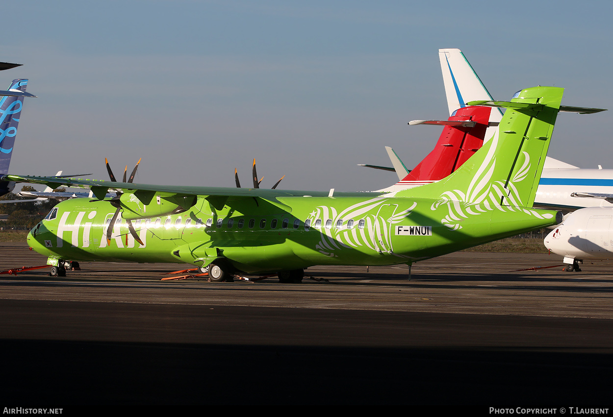 Aircraft Photo of F-WNUI | ATR ATR-72-500 (ATR-72-212A) | Hi Air | AirHistory.net #290322