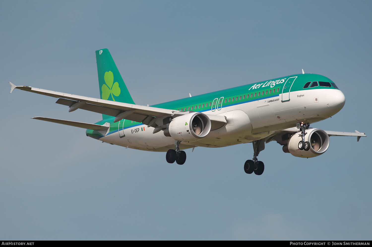 Aircraft Photo of EI-DEP | Airbus A320-214 | Aer Lingus | AirHistory.net #290325