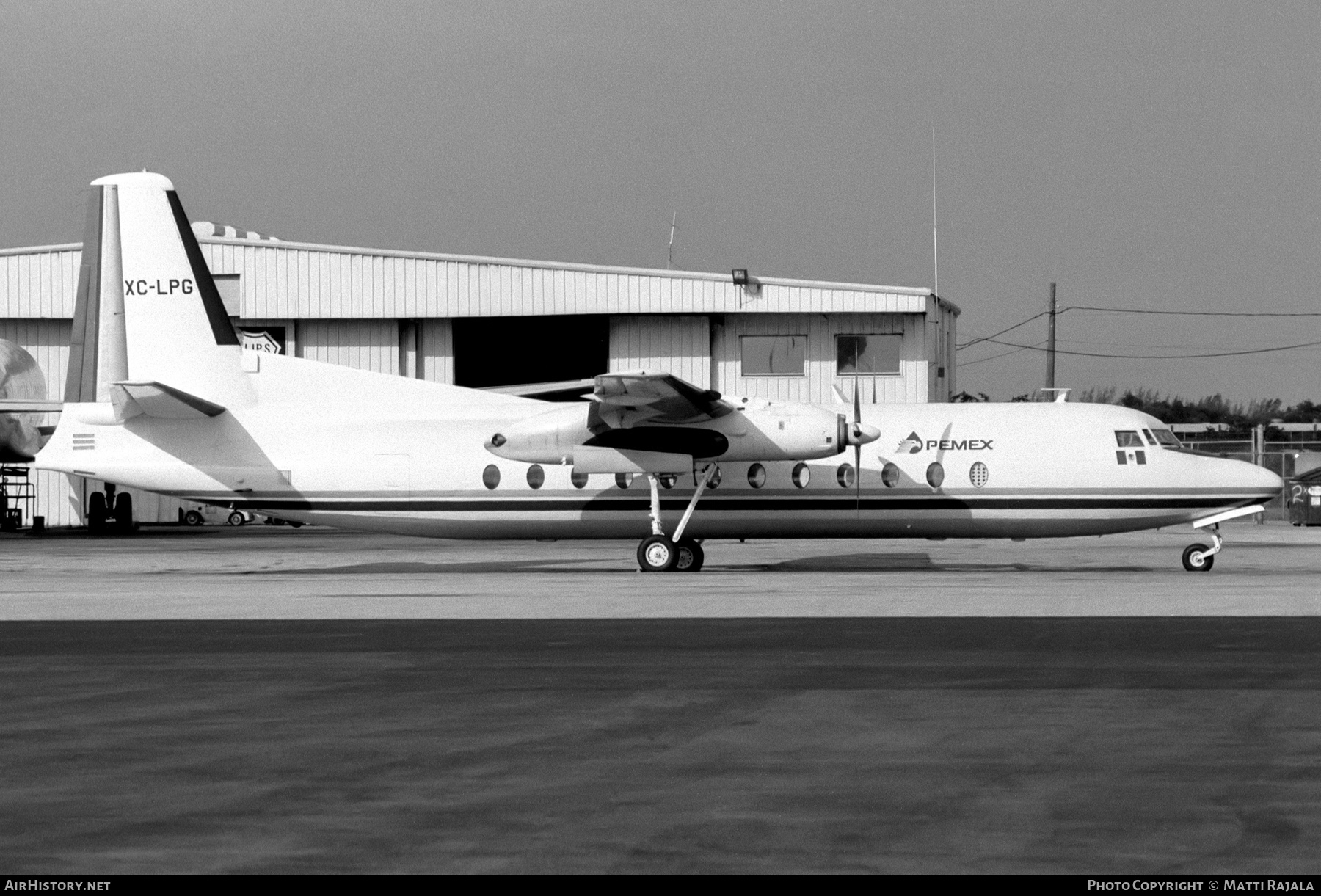 Aircraft Photo of XC-LPG | Fairchild Hiller FH-227B | PEMEX | AirHistory.net #290326