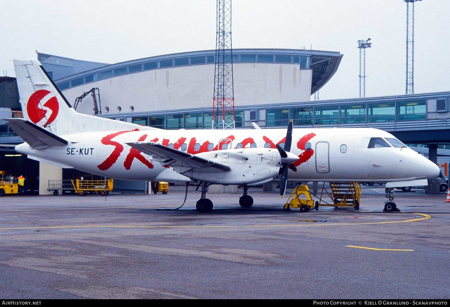 Aircraft Photo of SE-KUT | Saab-Fairchild SF-340A | Skyways | AirHistory.net #290328