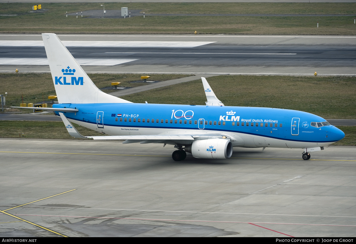 Aircraft Photo of PH-BGP | Boeing 737-7K2 | KLM - Royal Dutch Airlines | AirHistory.net #290333