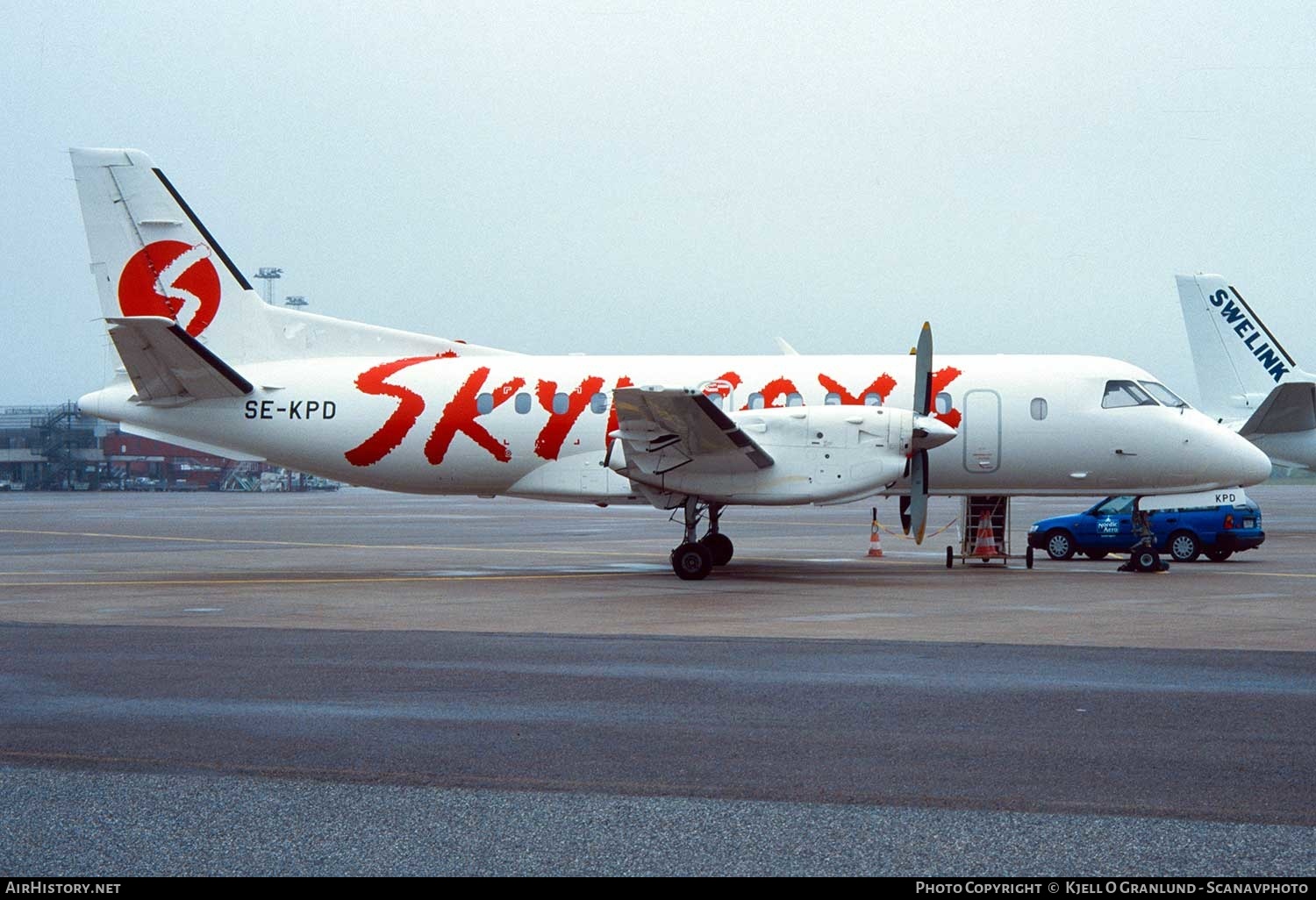 Aircraft Photo of SE-KPD | Saab-Fairchild SF-340A | Skyways | AirHistory.net #290338