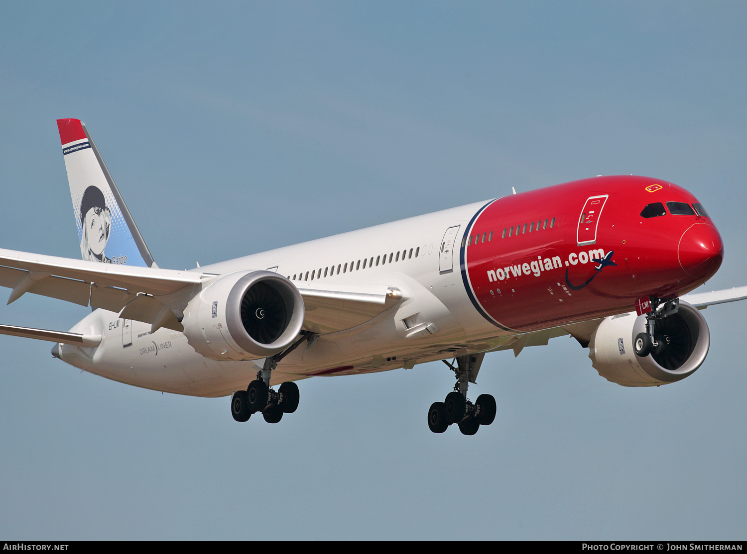 Aircraft Photo of EI-LNI | Boeing 787-9 Dreamliner | Norwegian | AirHistory.net #290352