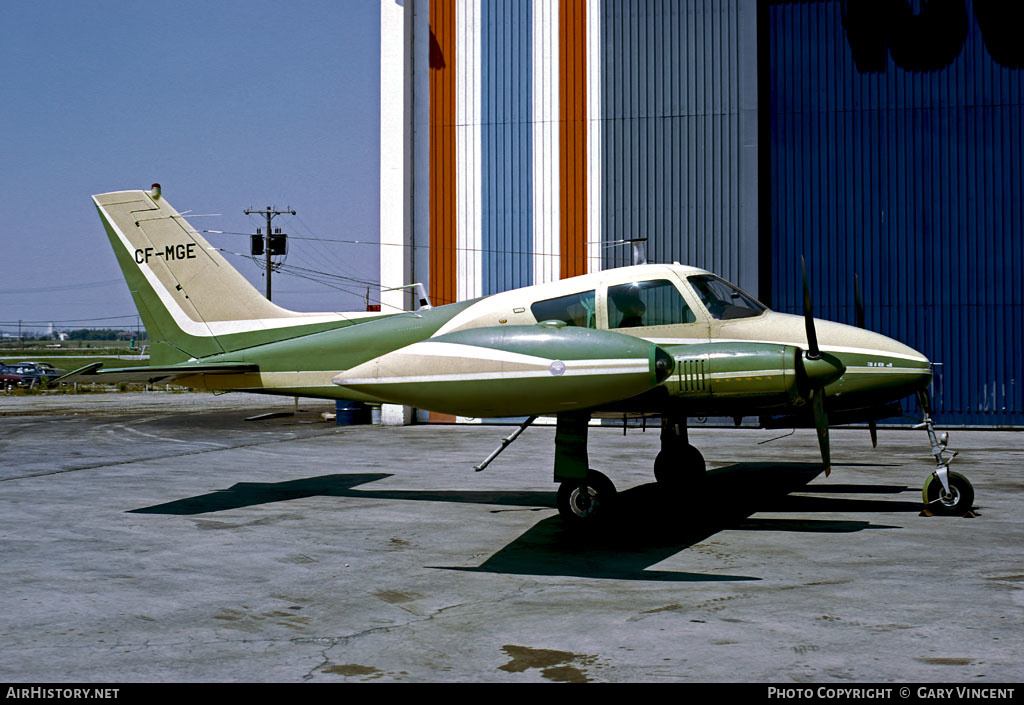 Aircraft Photo of CF-MGE | Cessna 310D | AirHistory.net #290353