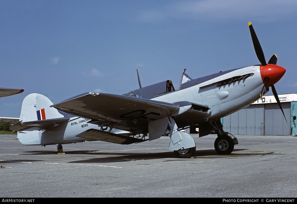 Aircraft Photo of CF-BDH / WD901 | Fairey Firefly TT6 | Canada - Navy | AirHistory.net #290354