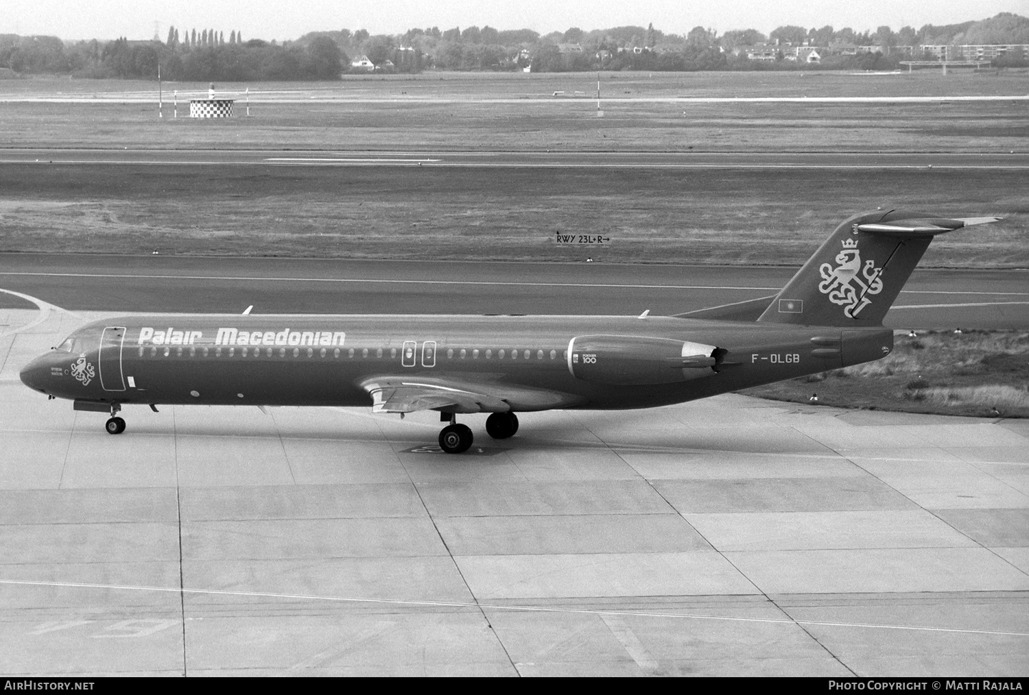 Aircraft Photo of F-OLGB | Fokker 100 (F28-0100) | Palair Macedonian Airlines | AirHistory.net #290359