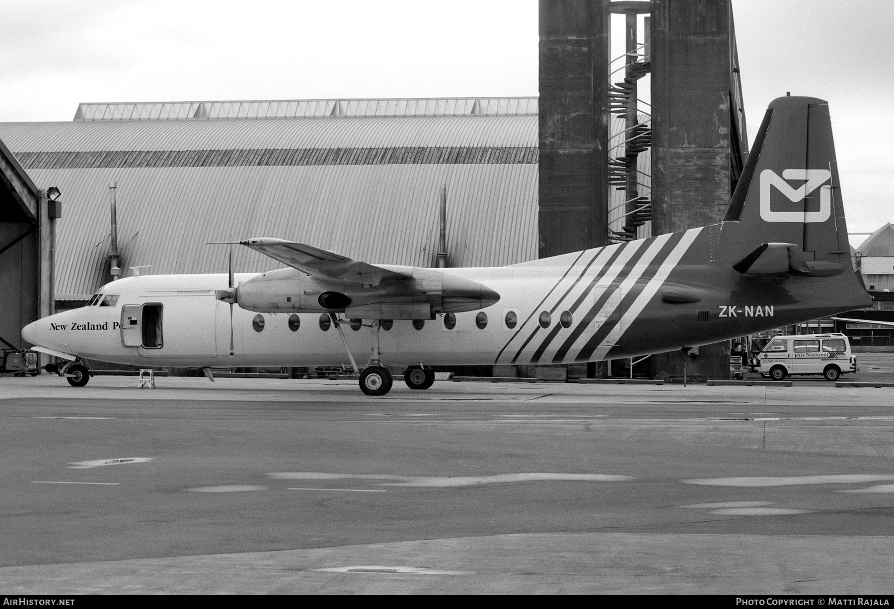 Aircraft Photo of ZK-NAN | Fokker F27-500 Friendship | New Zealand Post | AirHistory.net #290362