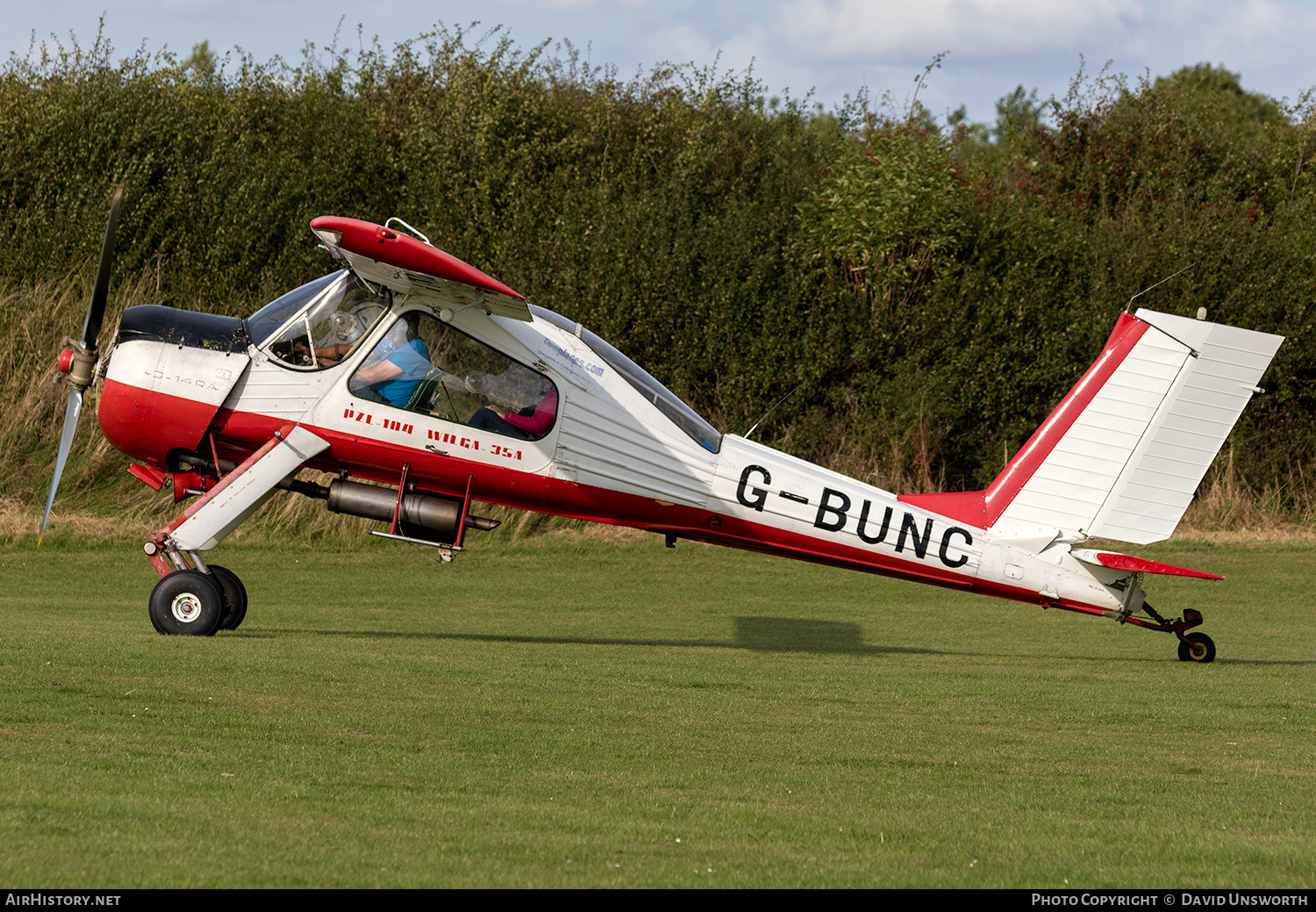 Aircraft Photo of G-BUNC | PZL-Okecie PZL-104 Wilga 35A | AirHistory.net #290368