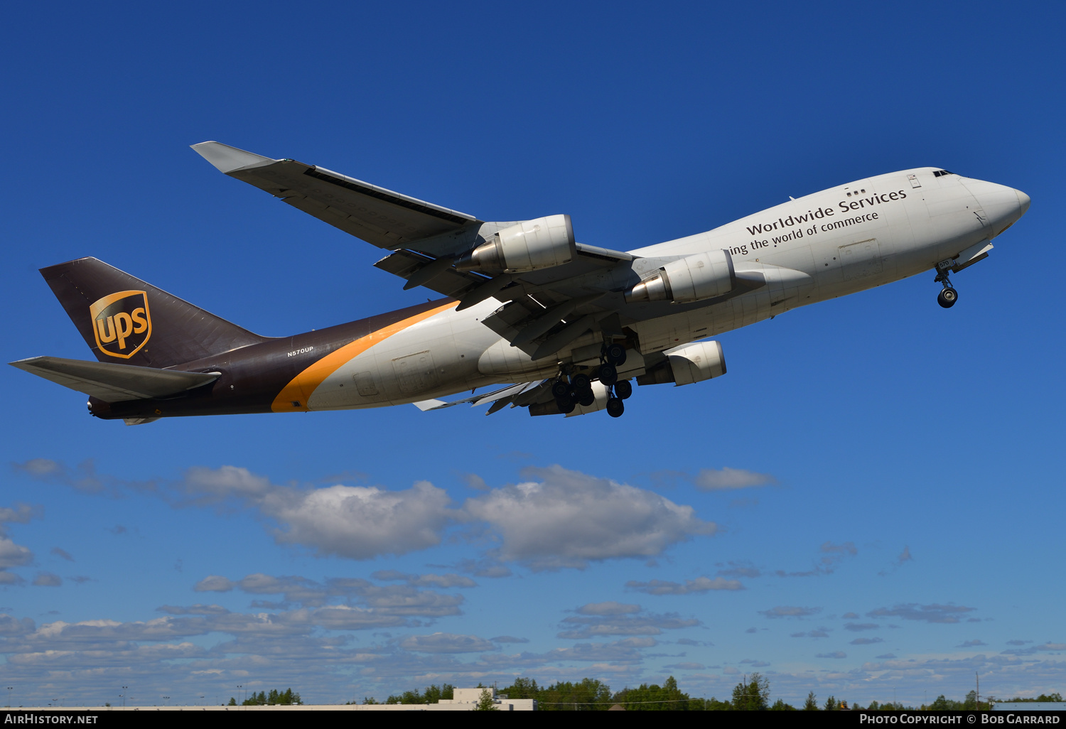 Aircraft Photo of N570UP | Boeing 747-44AF/SCD | United Parcel Service - UPS | AirHistory.net #290380