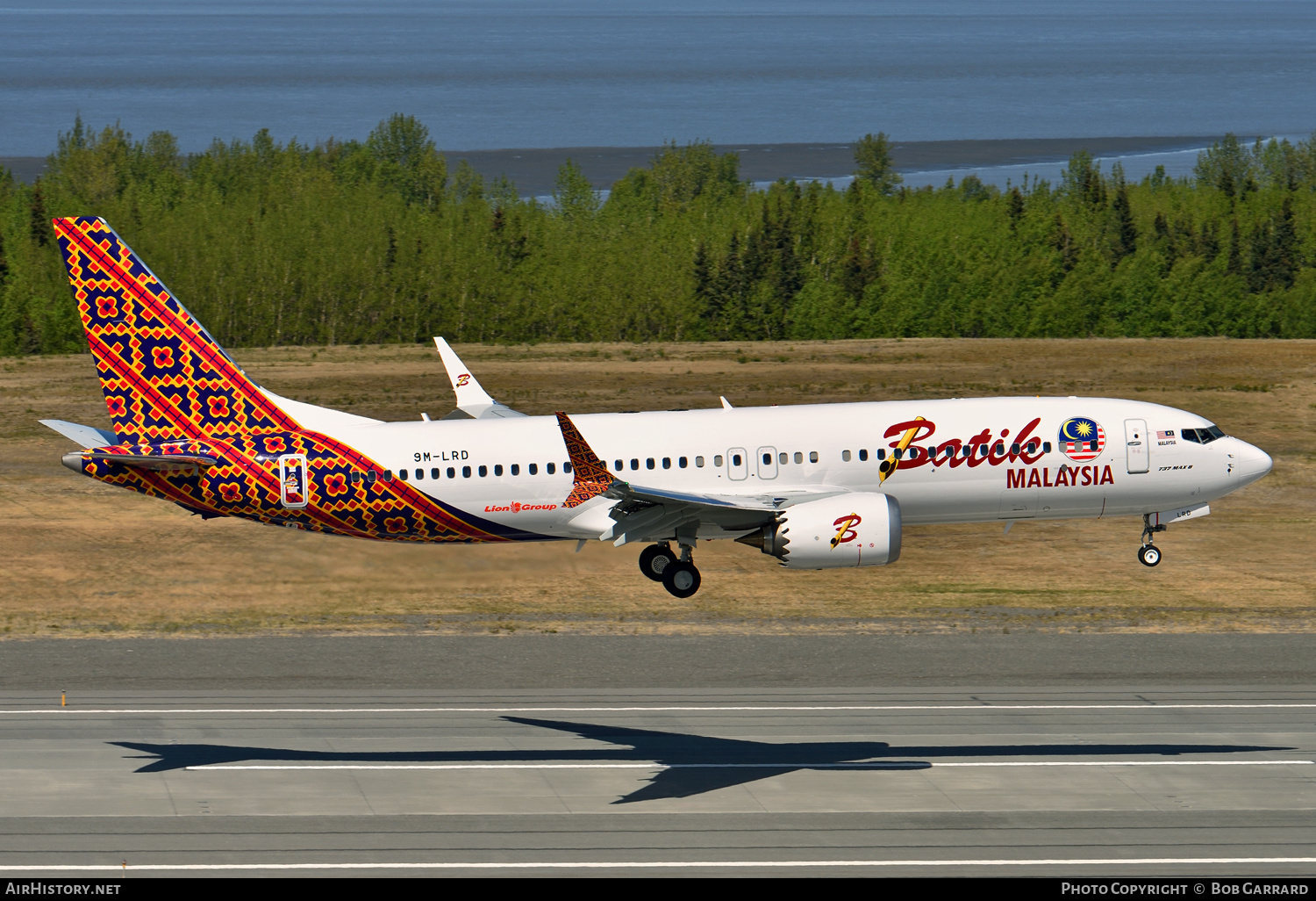 Aircraft Photo of 9M-LRD | Boeing 737-8 Max 8 | Batik Air Malaysia | AirHistory.net #290382