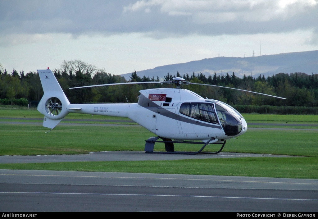 Aircraft Photo of EI-MIK | Eurocopter EC-120B Colibri | Executive Helicopters | AirHistory.net #290384