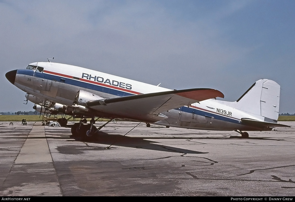 Aircraft Photo of N139JR | Douglas DC-3(C) | Rhoades Aviation | AirHistory.net #290388