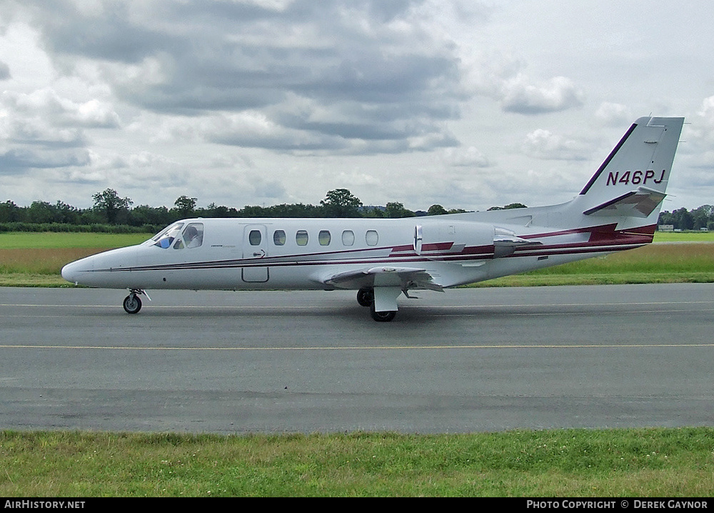 Aircraft Photo of N46PJ | Cessna 551 Citation II/SP | AirHistory.net #290418