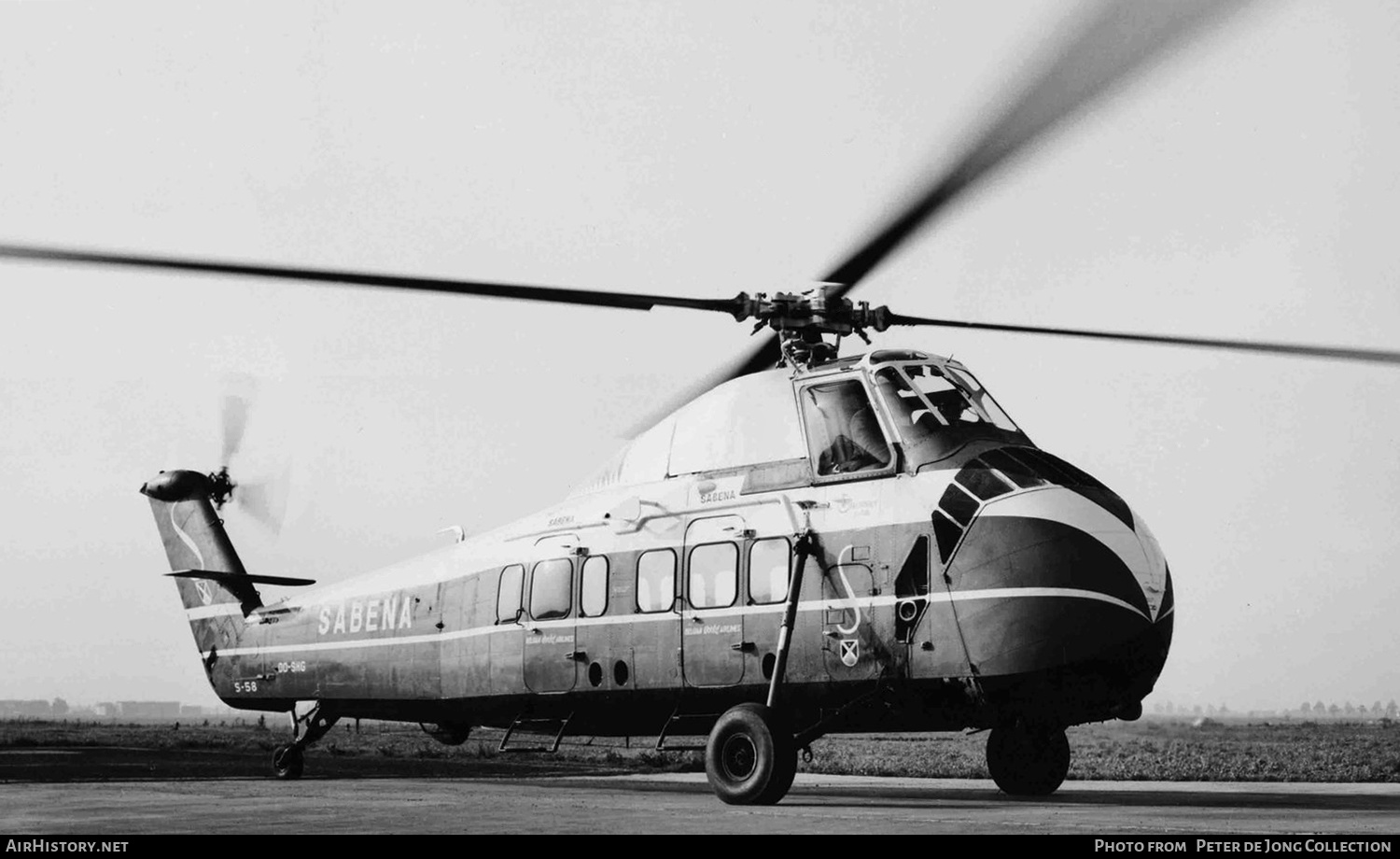 Aircraft Photo of OO-SHG | Sikorsky S-58C | Sabena | AirHistory.net #290421