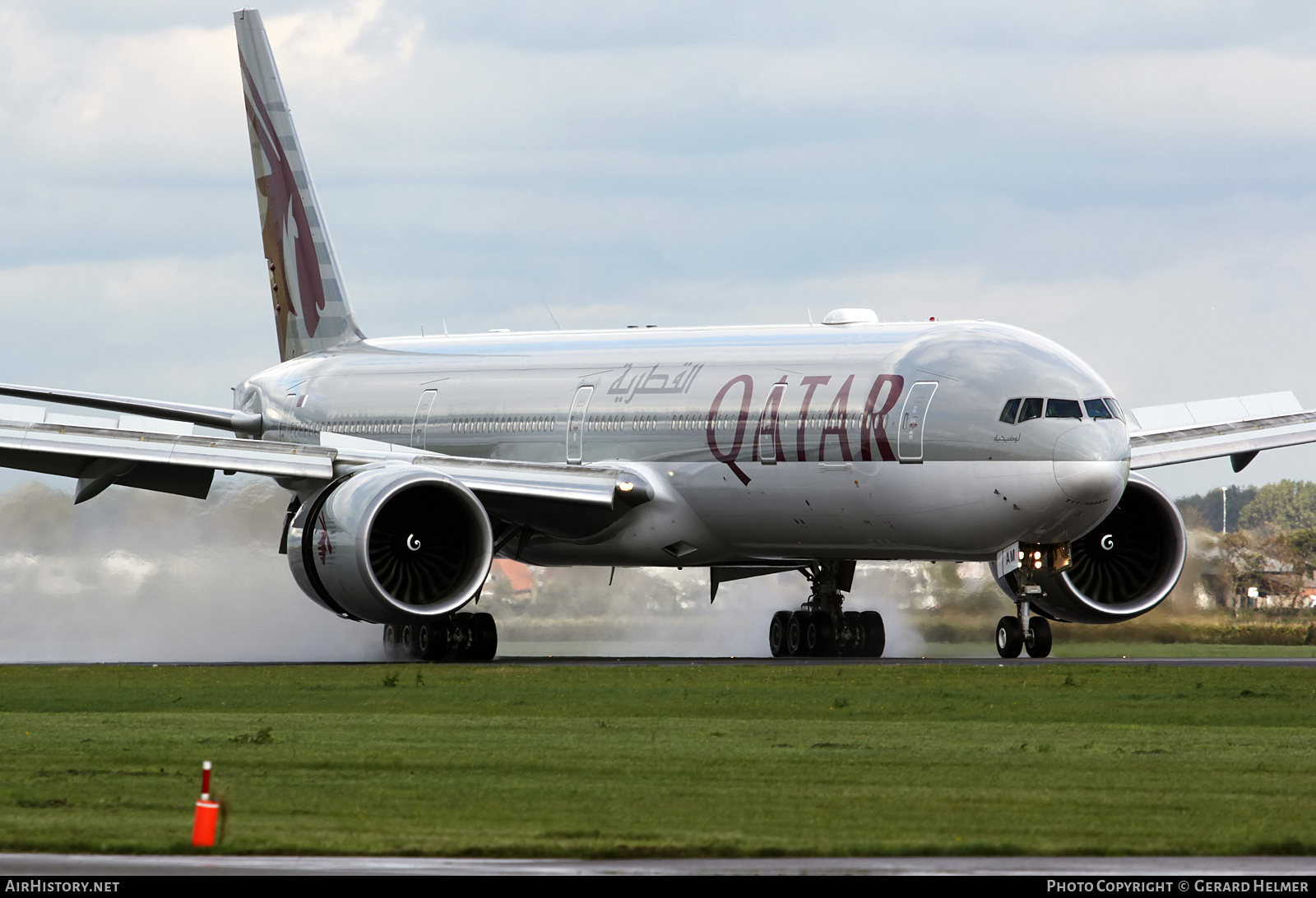 Aircraft Photo of A7-BAM | Boeing 777-3DZ/ER | Qatar Airways | AirHistory.net #290445