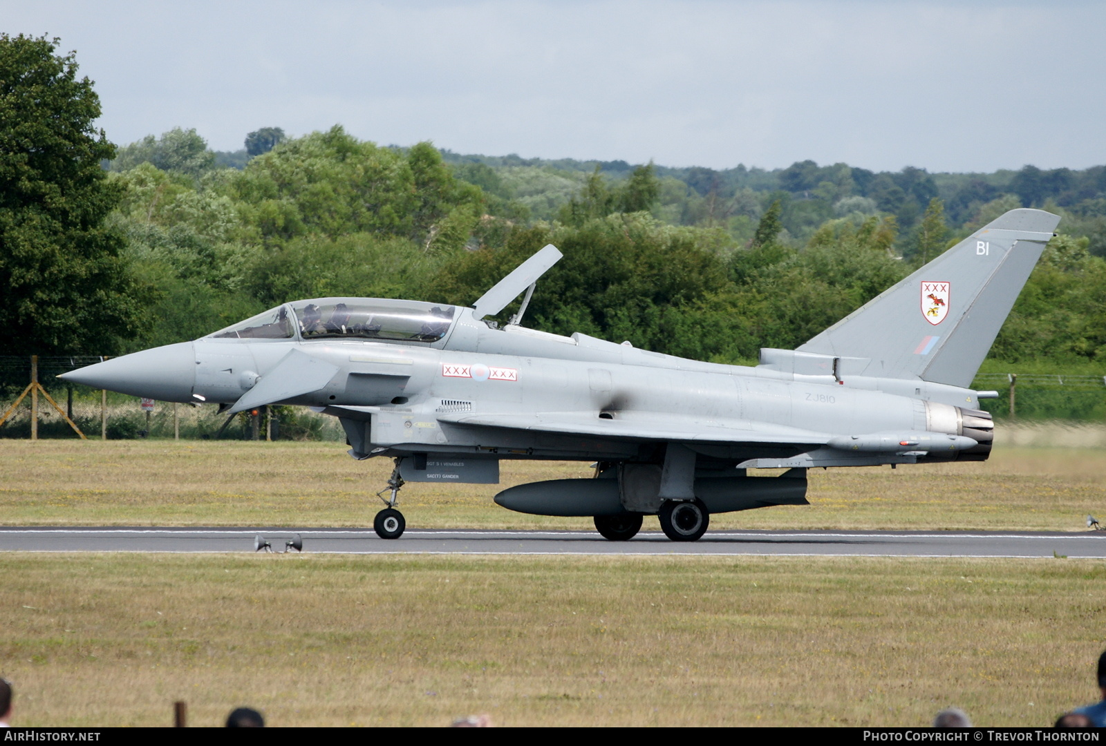 Aircraft Photo of ZJ810 | Eurofighter EF-2000 Typhoon T1 | UK - Air Force | AirHistory.net #290450