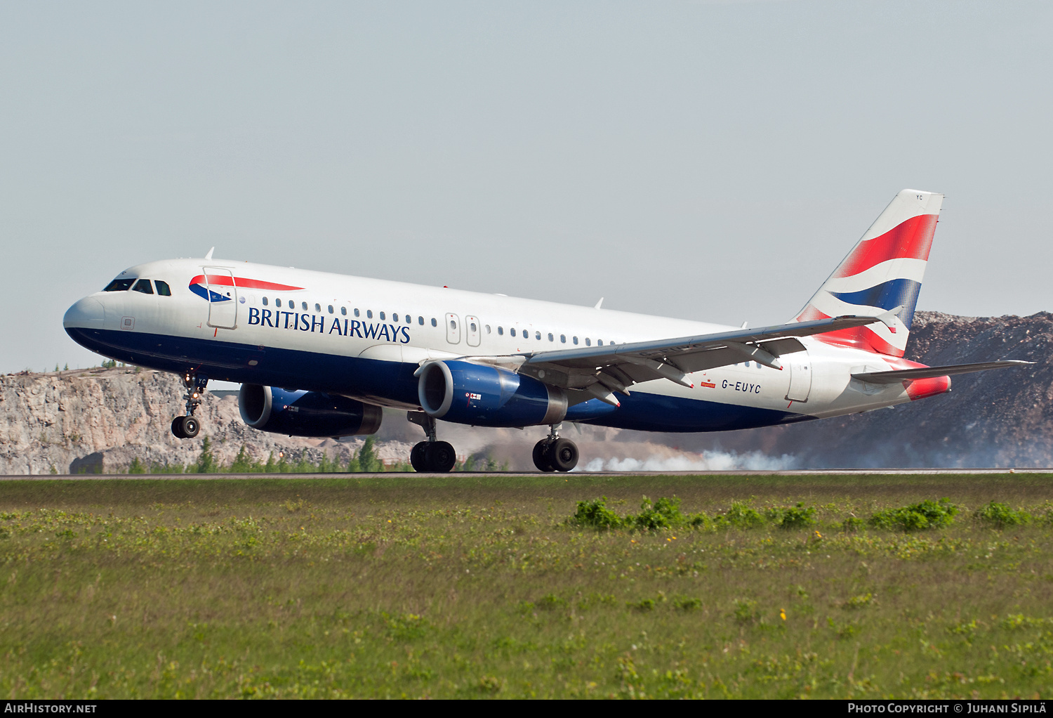 Aircraft Photo of G-EUYC | Airbus A320-232 | British Airways | AirHistory.net #290453