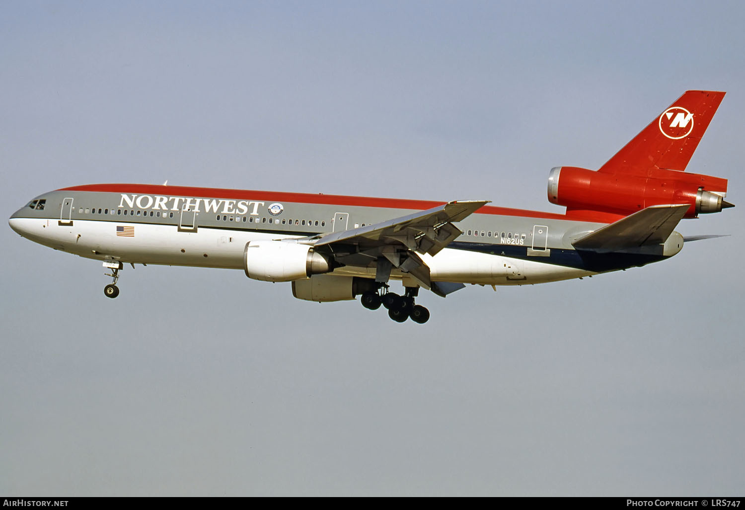 Aircraft Photo of N162US | McDonnell Douglas DC-10-40 | Northwest Airlines | AirHistory.net #290457