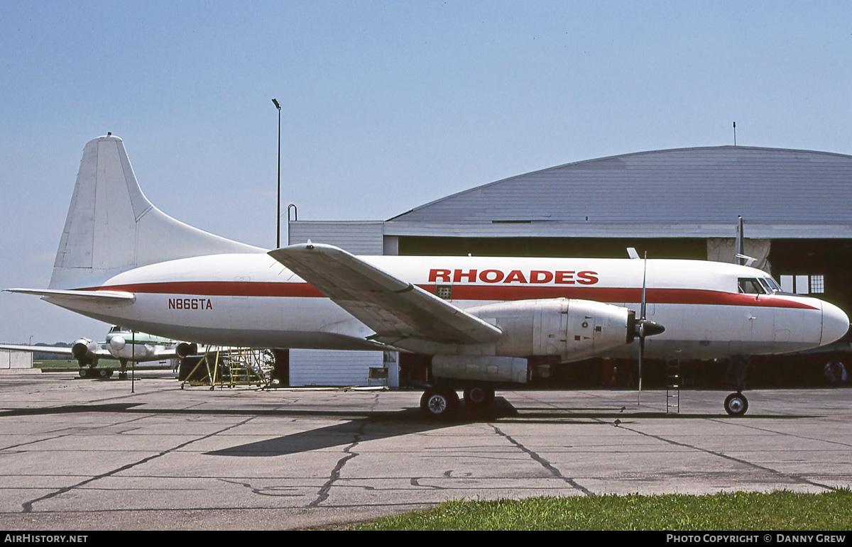 Aircraft Photo of N866TA | Convair 640 | Rhoades Aviation | AirHistory.net #290470