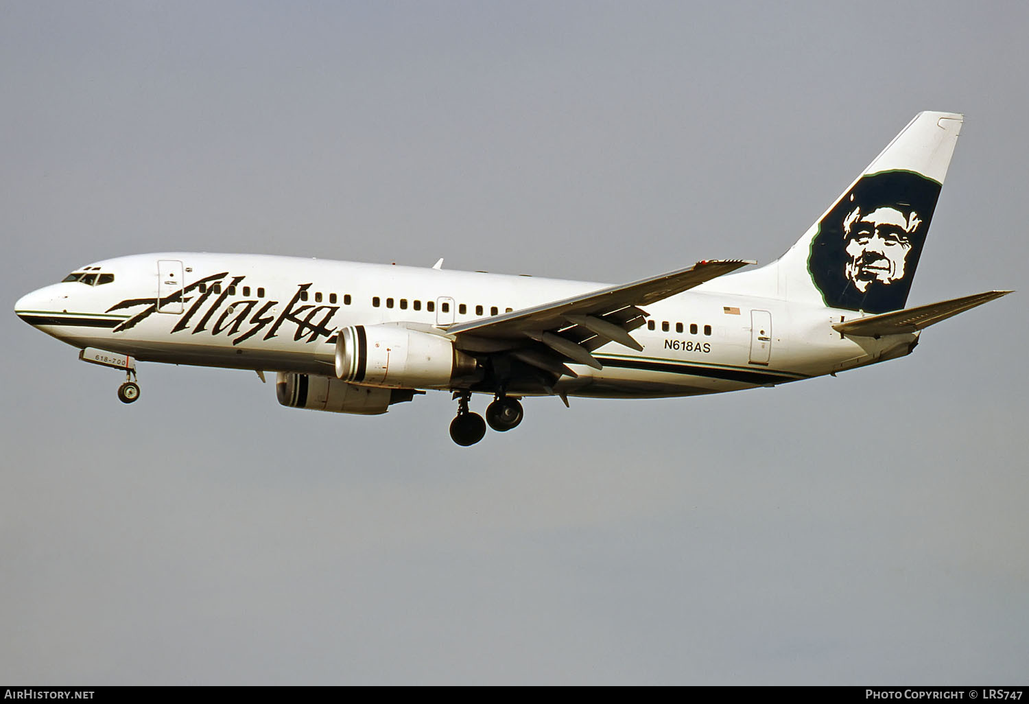 Aircraft Photo of N618AS | Boeing 737-790 | Alaska Airlines | AirHistory.net #290472