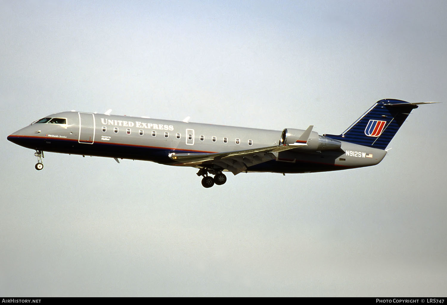Aircraft Photo of N912SW | Bombardier CRJ-200LR (CL-600-2B19) | United Express | AirHistory.net #290479